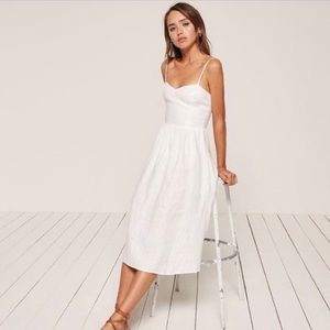 Reformation Olivia linen dress